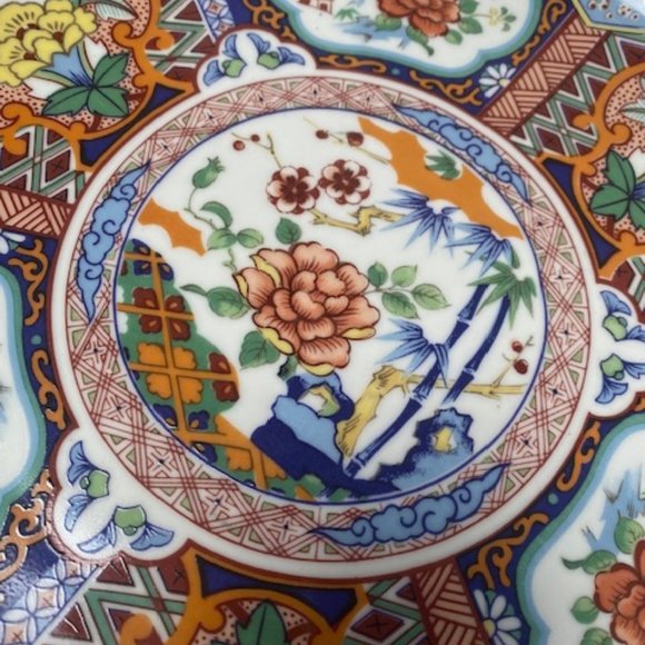 IMARI WARE JAPAN Vintage Decorative Gold Trim 10" Plate - Picture 4 of 13